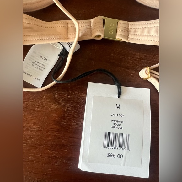 NWT Onia Dalia Bikini Top in Nude - Picture 6 of 6